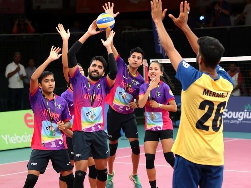 Volley Dominators Mumbai Championship Victory Historic moment of Volley Dominators Mumbai winning their first major tournament