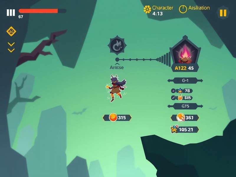 Anise Agile Glide gameplay screenshot showing character gliding through mystical environment