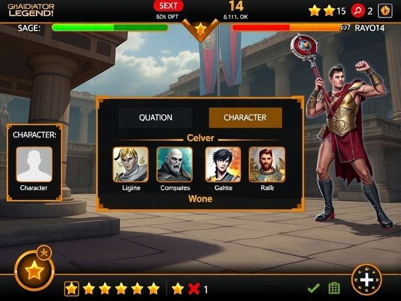 Zenith Gladiator Legend - Advanced Character Customization Zenith Gladiator Legend character customization