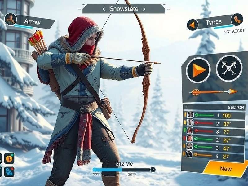Snowstrike Archer Arrow Types and Strategies Snowstrike Archer strategy guide showing arrow types