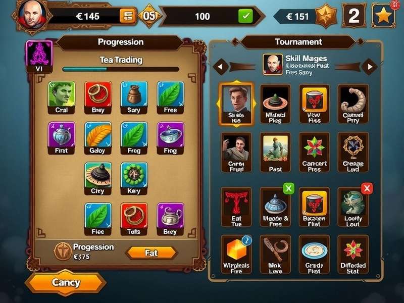 Chai Warlord Supreme Gameplay Chai Warlord Supreme gameplay screenshot showing tea trading interface