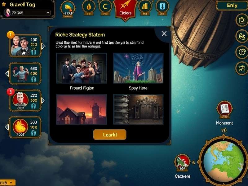 Riches Ascent Feature-Rich Gameplay Environment Riches Ascent feature showcase with multiple gameplay elements