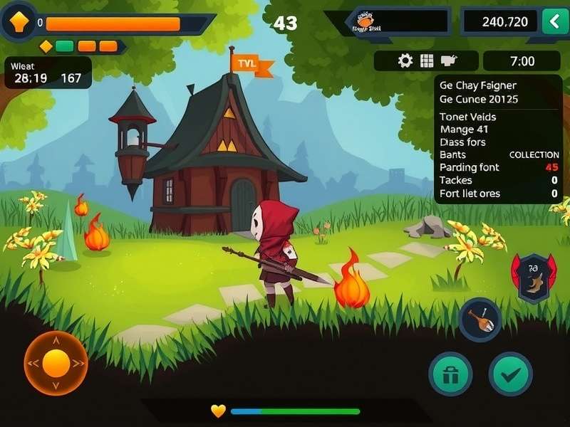Ginger Mage Sprint game world environment