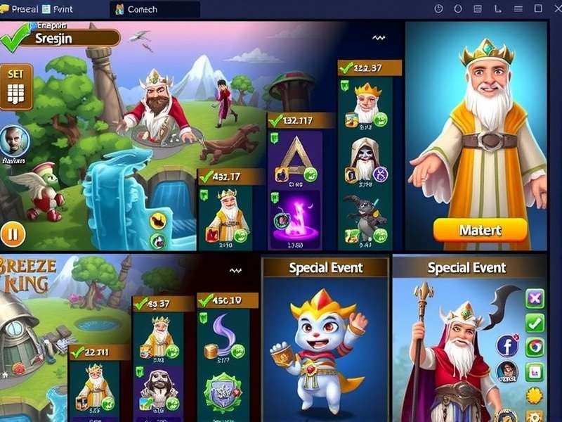 Breeze King special event showcasing limited-time content