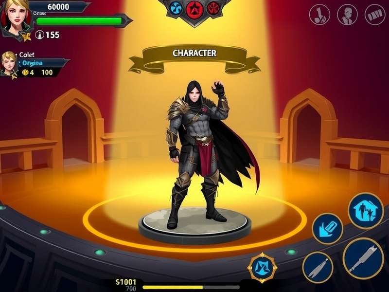 Character Appearance and Gear Customization Shadow Slayer Champion Character Customization
