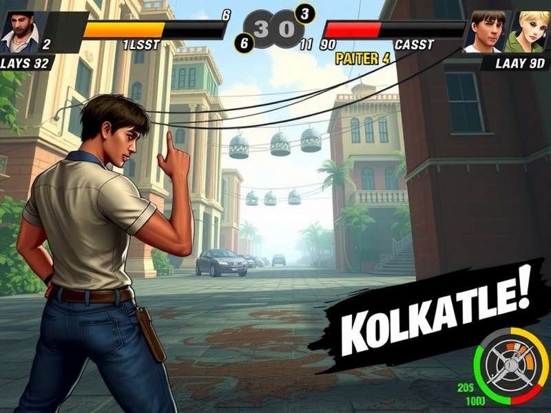 Kolkata Killers Gameplay Kolkata Killers gameplay screenshot showing character in urban environment