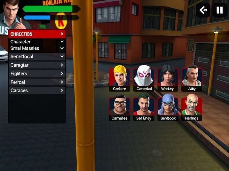 Character Customization in Kolkata Killers Kolkata Killers character customization screen
