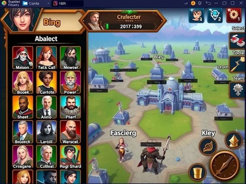 Margao Marauders Glory Seekers gameplay screenshot showing character selection and battlefield