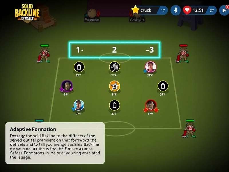 Optimal Unit Positioning in Solid Backline Strategy Solid Backline Strategy unit positioning diagram