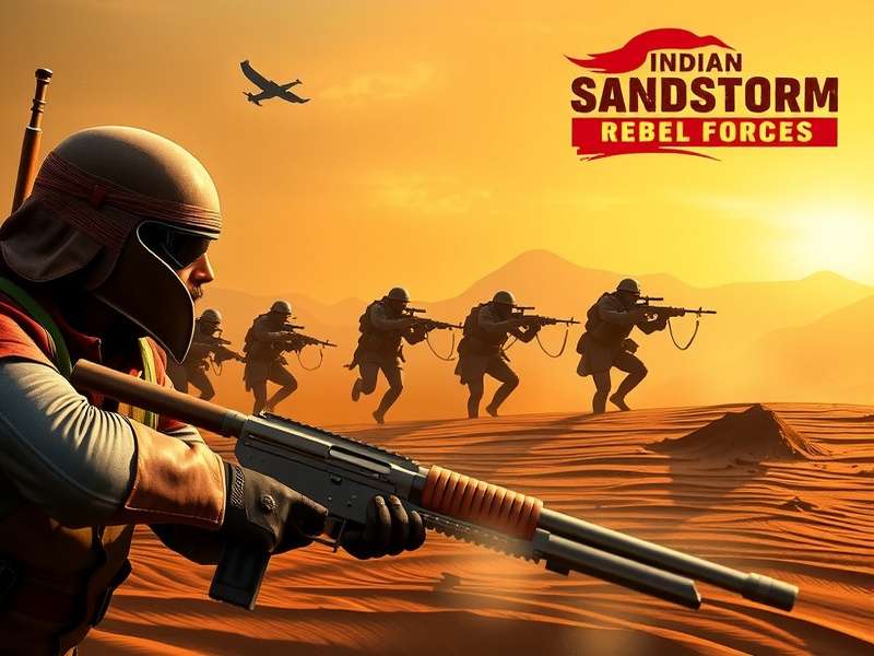 Indian Sandstorm Rebel Forces desert battlefield