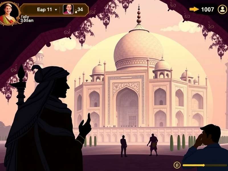Story scene from Mystic Agra Passage showing character exploration