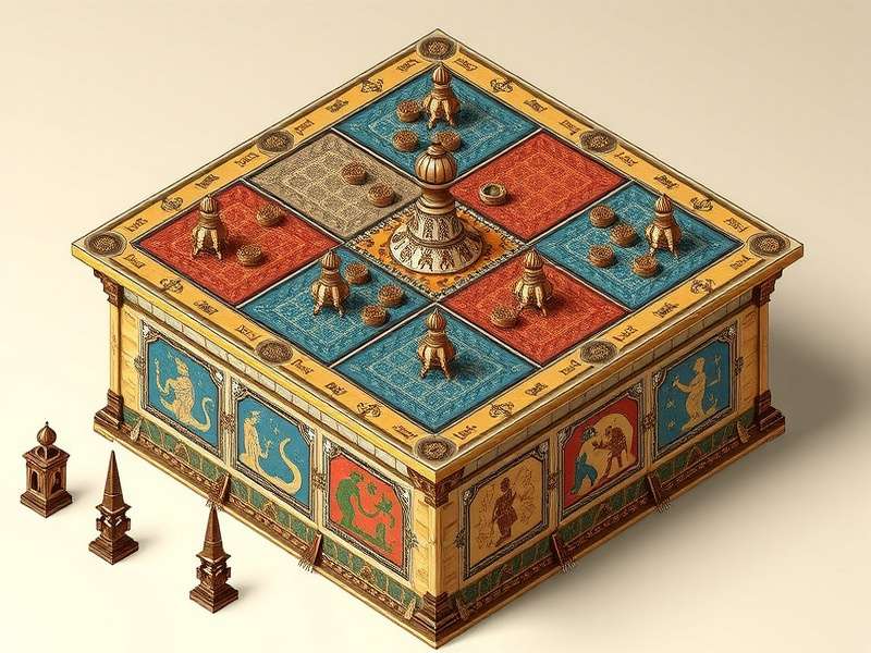 Historical Depiction of Mahal Spike Colossus Ancient manuscript depicting Mahal Spike Colossus gameplay