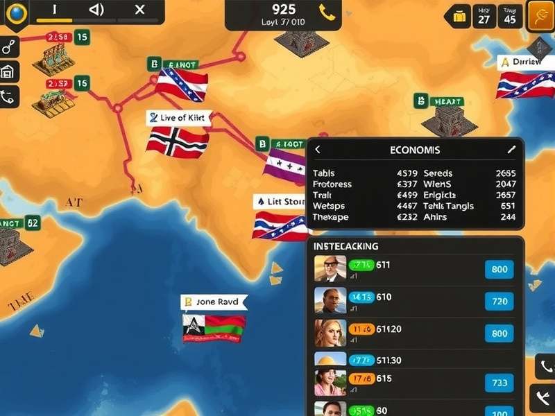 Camel S Dominant Force gameplay screenshot showing strategic elements