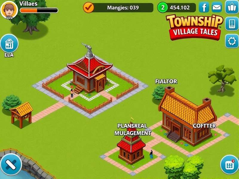 Township Village Tales village layout and building options