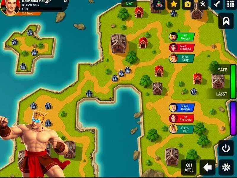 Karnataka Warrior Rivals character selection screen