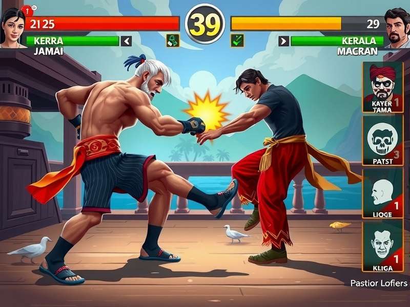 Kerala Killer Combatant combat mechanics illustration