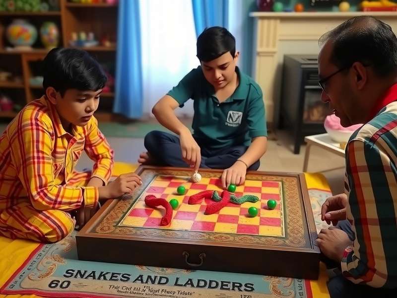 Evolution of Snakes and Ladders through history