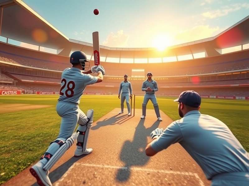 VR Cricket Titanic Rivalry gameplay showcasing immersive virtual reality cricket experience