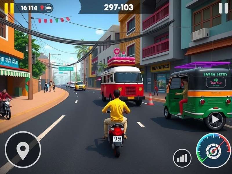 Tuk Tuk Jugaad Challenge cultural festival event in game