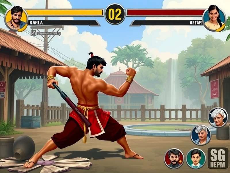 Kerala Killer Combatant character roster display