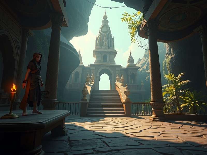 Mystic Temple Journey story elements and character interactions