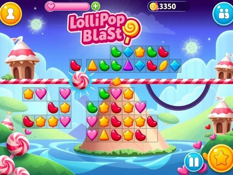 Lollipop Blast Odyssey social features showing friend connections