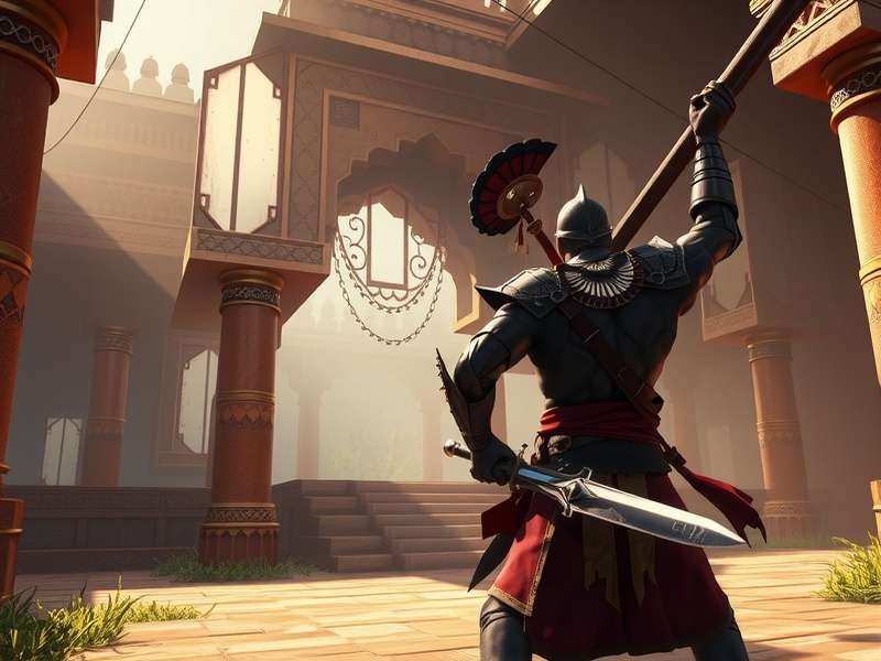 Story scene from Indian Knight Odyssey showing dramatic confrontation