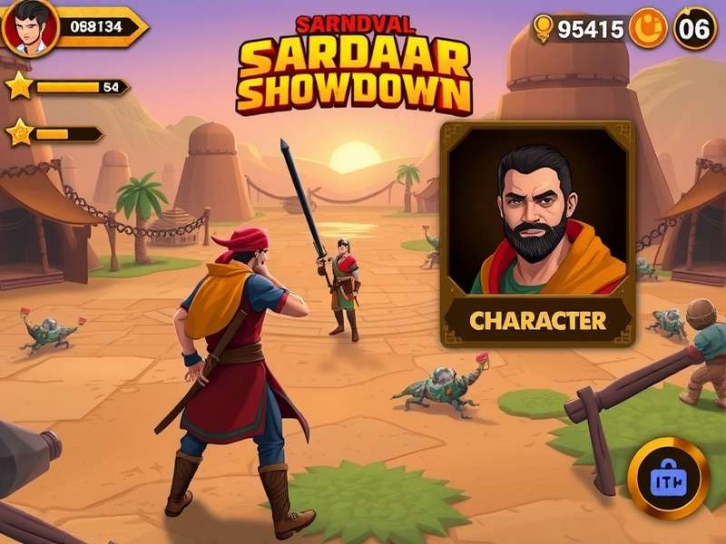 Sardaar Showdown character customization options