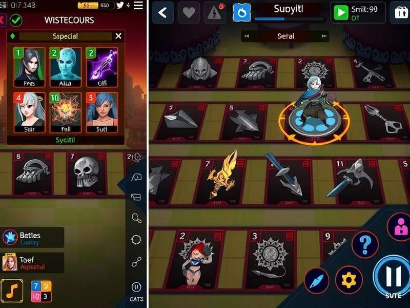 Blitz Vanquisher gameplay screenshot showing character selection