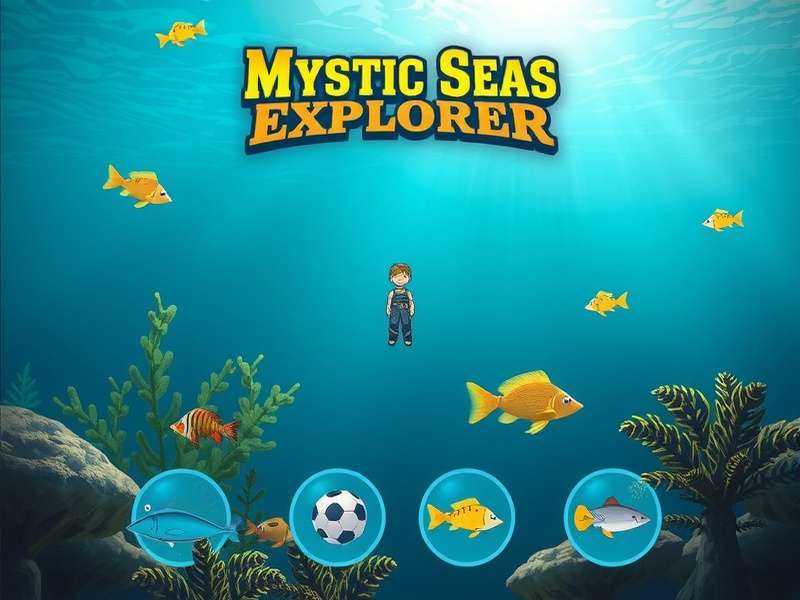Mystic Seas Explorer underwater environment with marine life