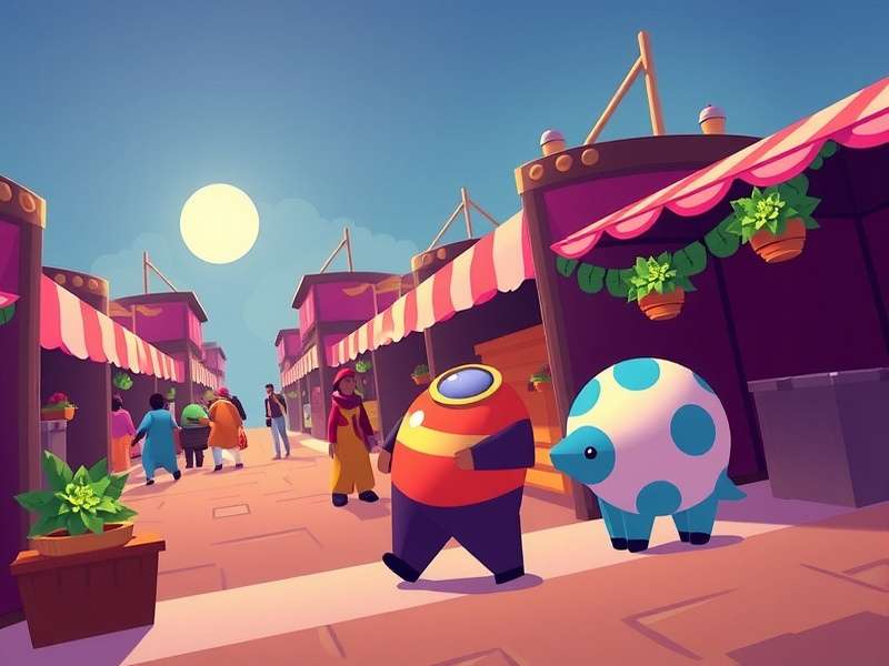 Jalebi Street Explorer Game Interface Jalebi Street Explorer Game Screenshot