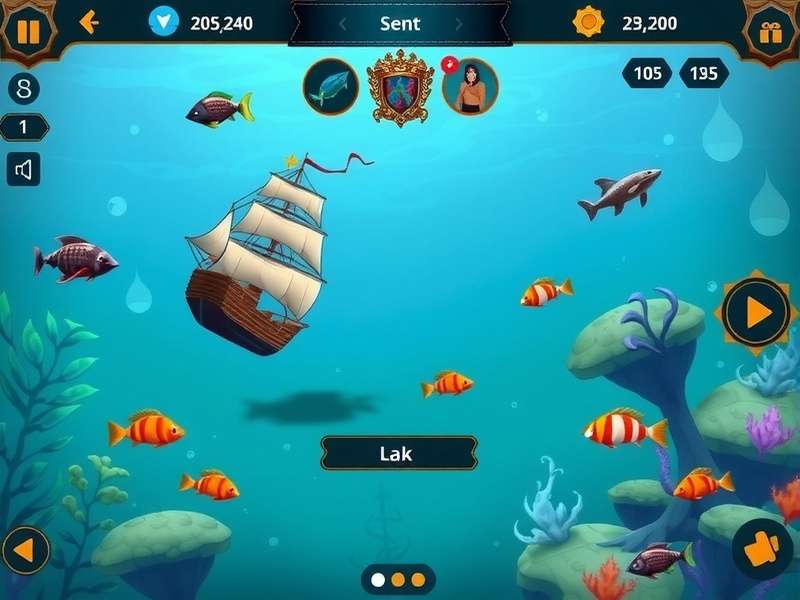 Gala Mariner Adventure - Trading and Economy System Gala Mariner Adventure trading interface screenshot