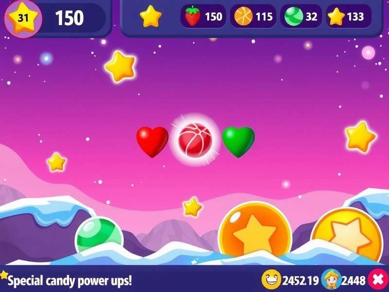 Characters of Gummy Candy Star Rush Character lineup from Gummy Candy Star Rush