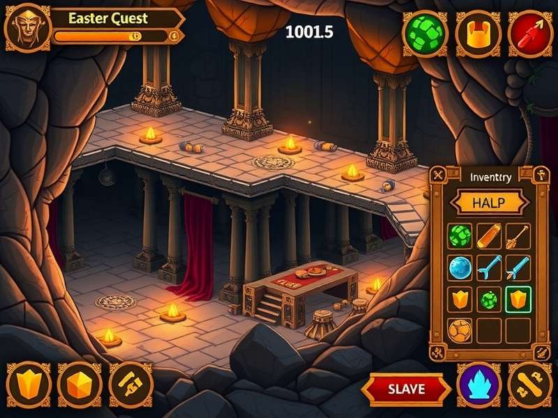 Treasure Quest Ancient character customization and inventory screen