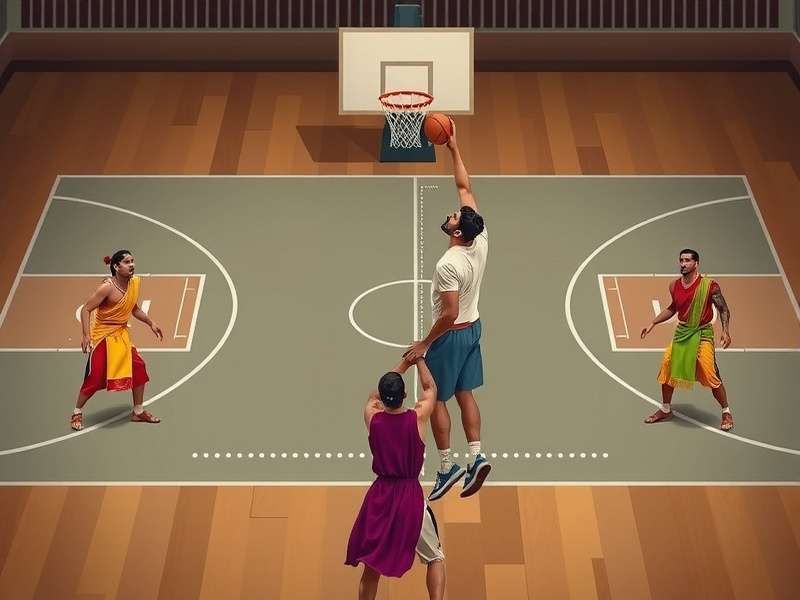 Indian Basket Elite player demonstrating advanced shooting technique