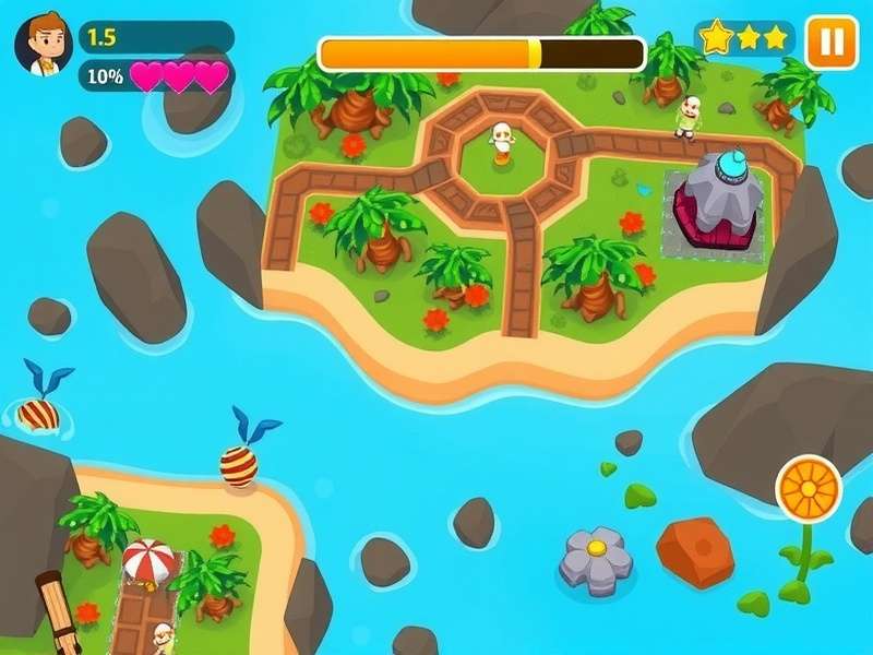 Tropical Tide Trek character customization options