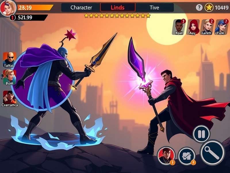 Marvel Mace Protector gameplay screenshot showing character combat