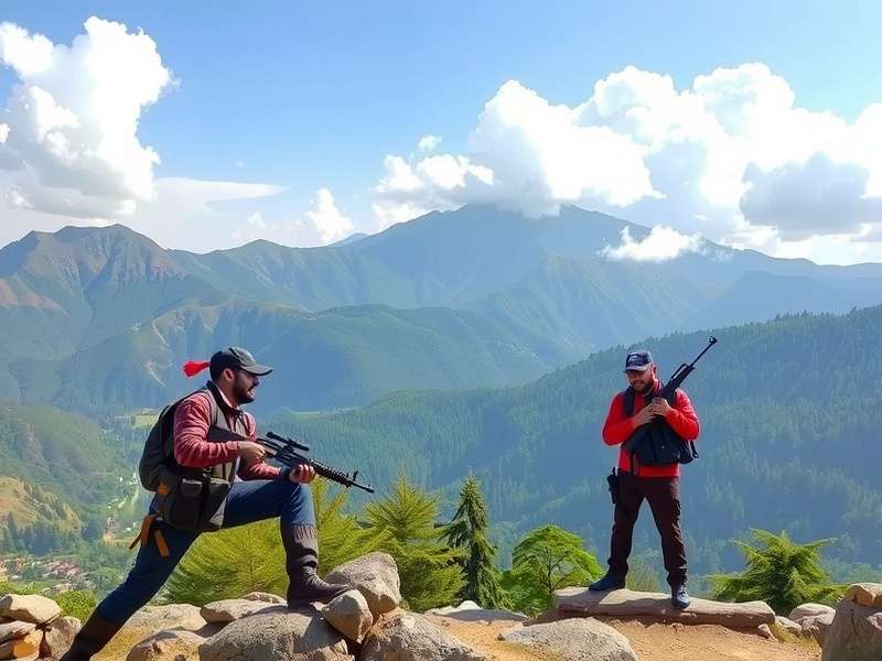 Panchgani Peak Challenger gameplay in mountainous terrain