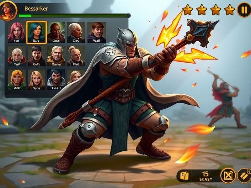 Dominion Mace Berserker gameplay screenshot showing character combat