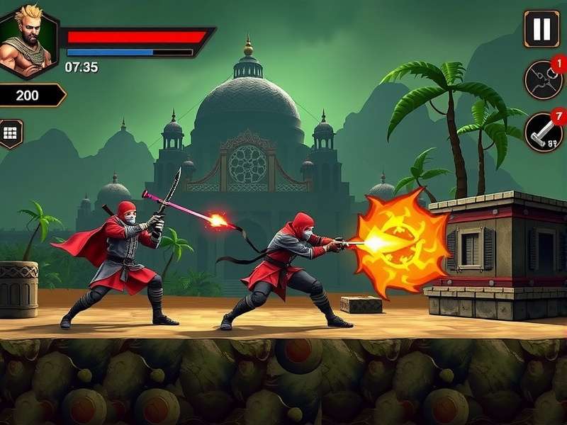 Ninja Assault India Battle combat mechanics