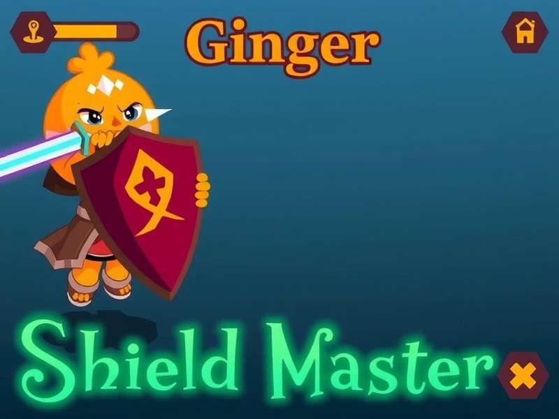 Ginger Shield Master ability selection screen