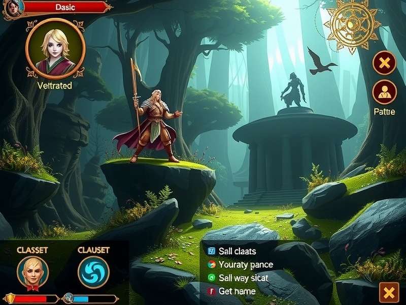 Sacred Odyssey Heavenly Quest character customization screen showing diverse options