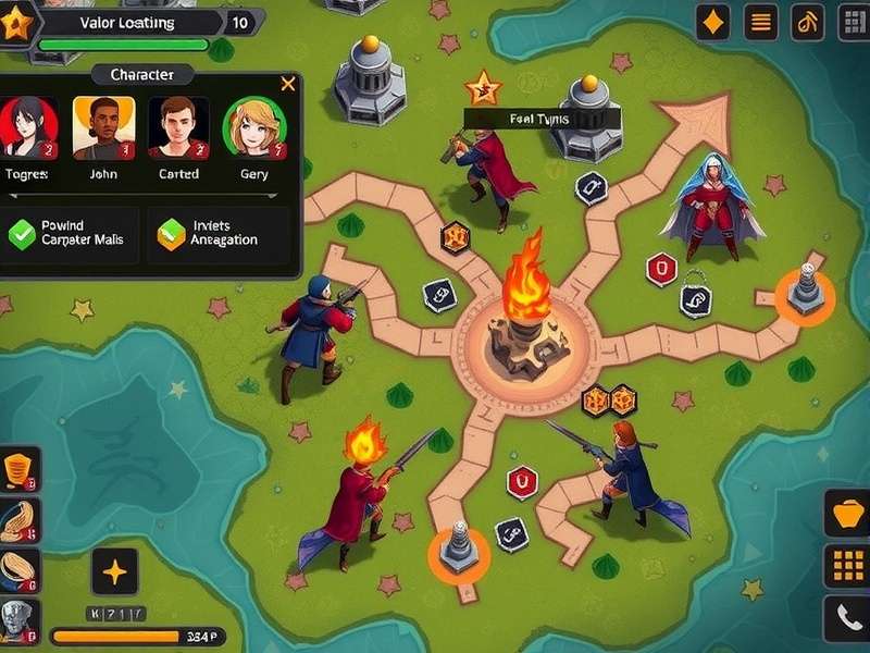 Valor S Challenge character selection screen