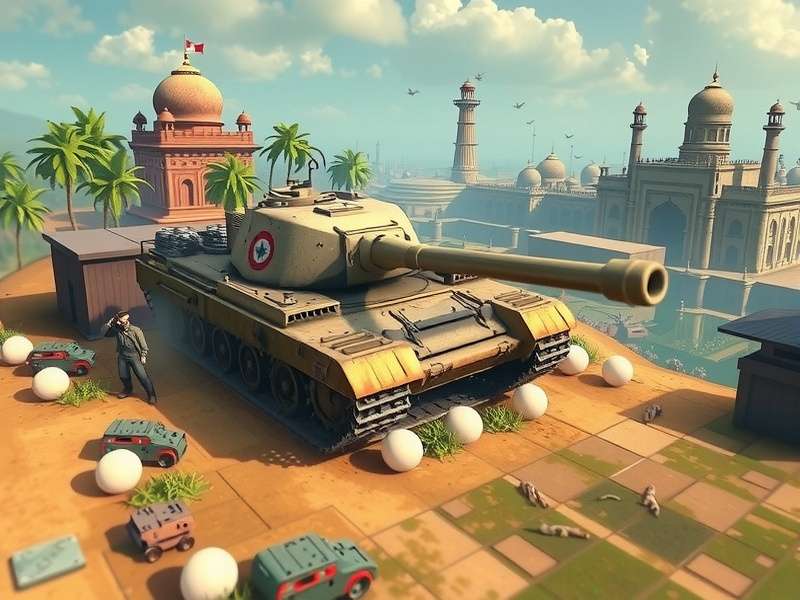 Incredible India Tank Battle Strategy Incredible India Tank strategy illustration