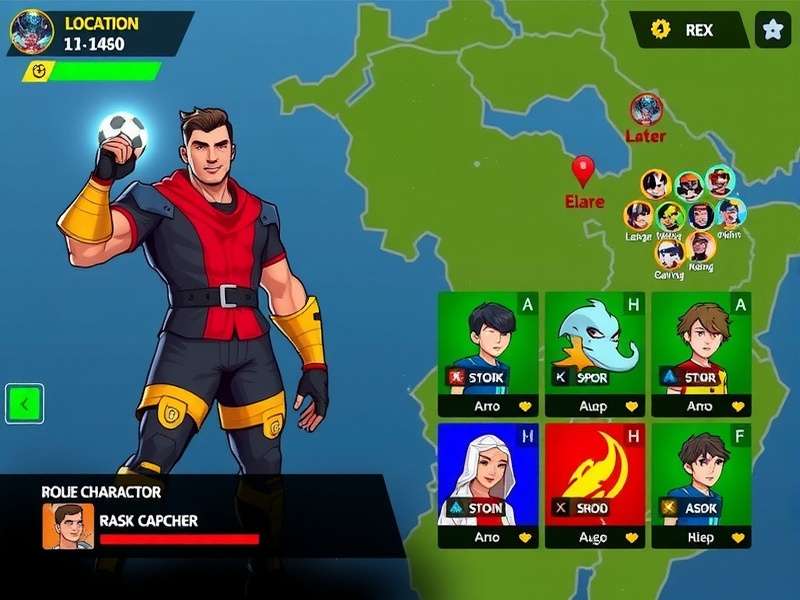 Striker Fiesta Dominator map showing strategic locations