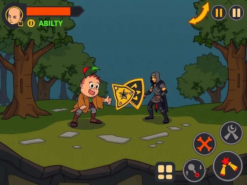 Ginger Shield Master character selection screen