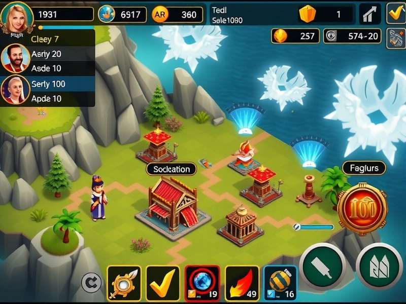 Glorious Rise Challenge Resource Management Glorious Rise Challenge strategic resource management interface