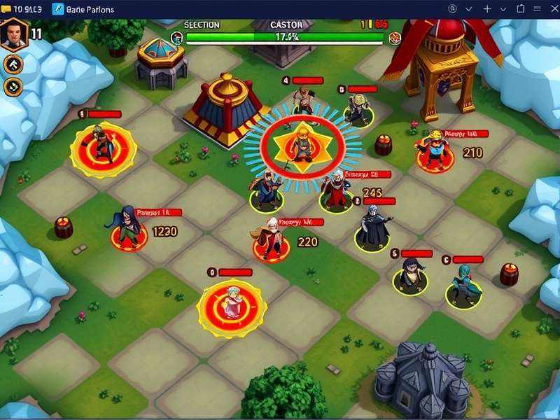 Champion S Battle Gameplay Interface Champion S Battle gameplay screenshot showing character selection and battle interface