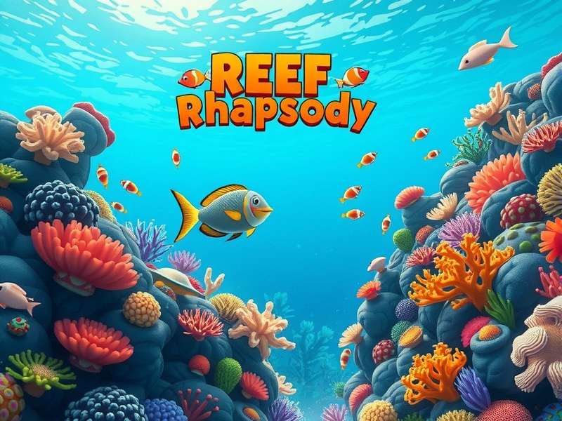 Reef Rhapsody development team working on game design