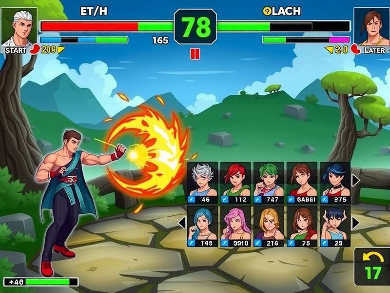 Character Selection Interface Goa Dynamo Strike character selection screen